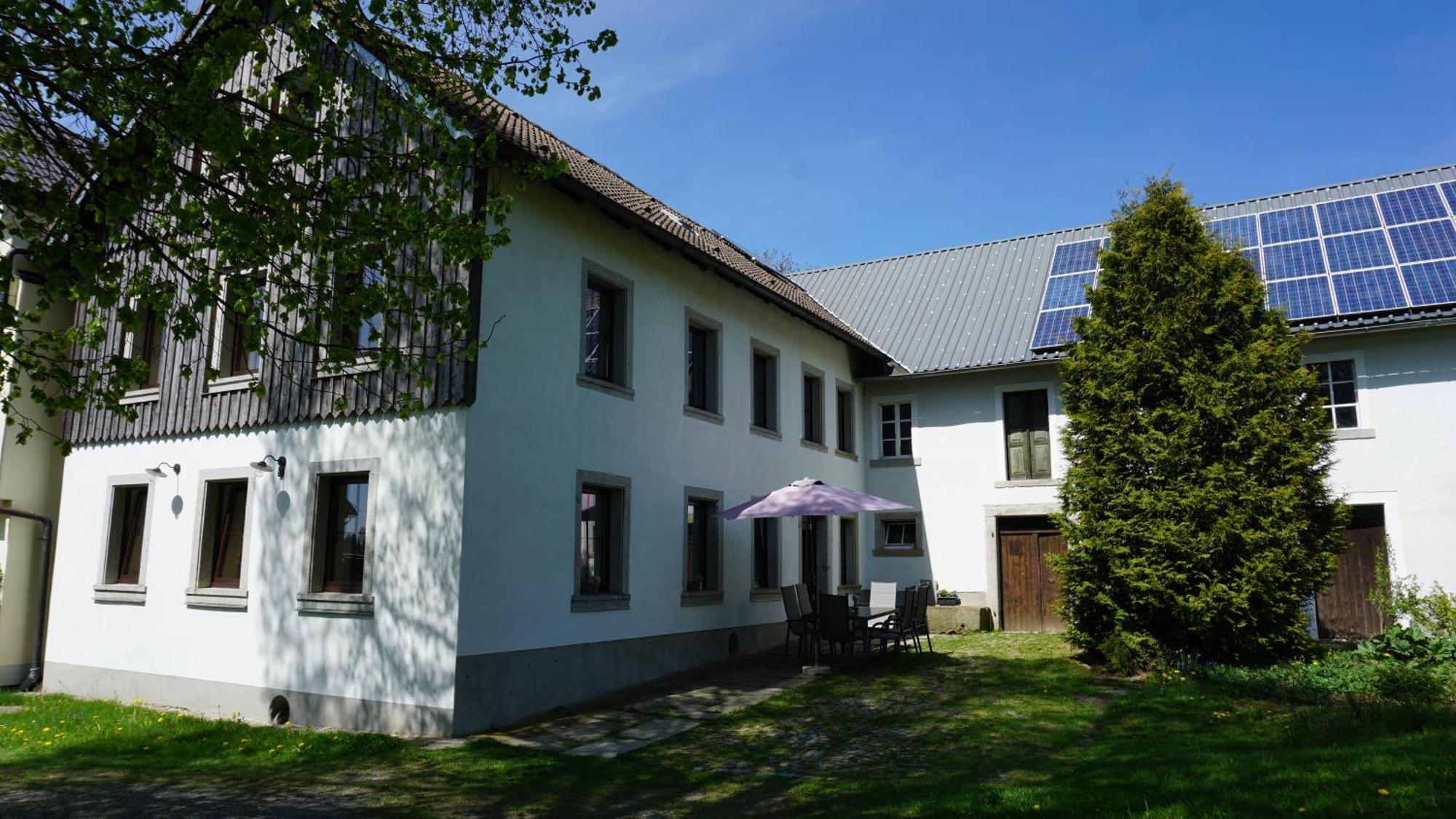 Ferienwohnung Im Bauernhaus Im Fichtelgebirge Gefrees Exterior photo